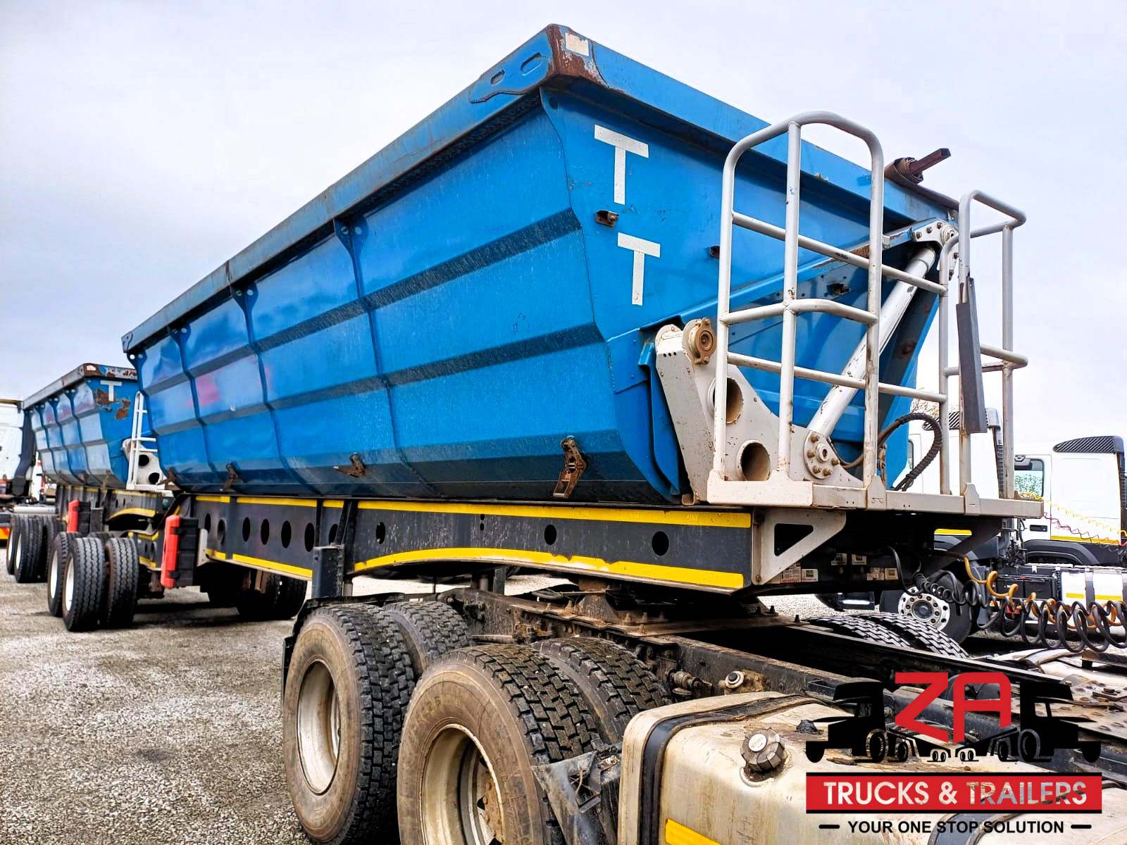 2021 AFRIT 45 CUBE SIDE TIPPER TRAILER #53273
